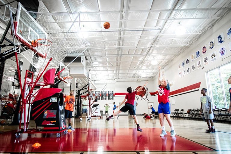 Basketball Shooting Machine for Facilities The Gun by ShootAWay